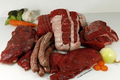 Viande de boeuf en caissette de 10 kg