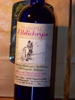 Hydrolat / eau florale helichryse ital.