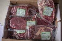 Colis de viande de boeuf avec viande à fondue et à brochette - race charolais