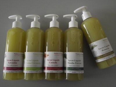 Savon liquide orange douce