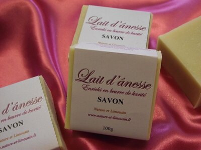 Savon au lait d'ânesse