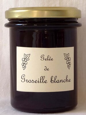 CONFITURE TRADITIONNELLE : GELÉE DE GROSEILLE BLANCHE