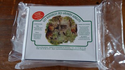 Ravioles traditionnelles 100% artisanales