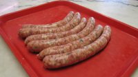 Chipolatas de porc aux herbes