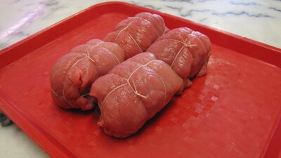 Paupiettes de porc x4