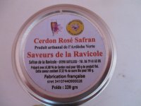cerdon rosé au safran