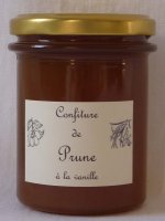 Confiture extra de prune sauvage à la vanille