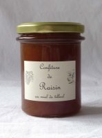Confiture extra de raisin au miel de tilleul