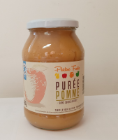 Lot 2 pots purée de pomme