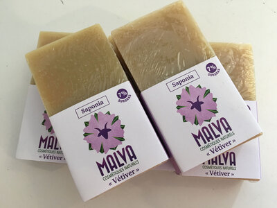 Savon lait de chèvre vetyver