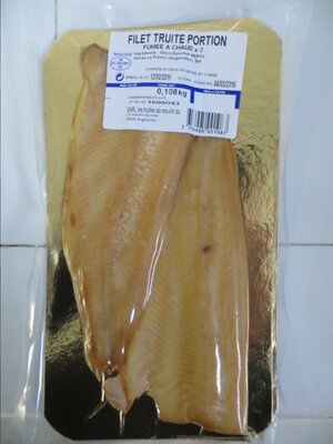Filet de truite portion fumé à chaud