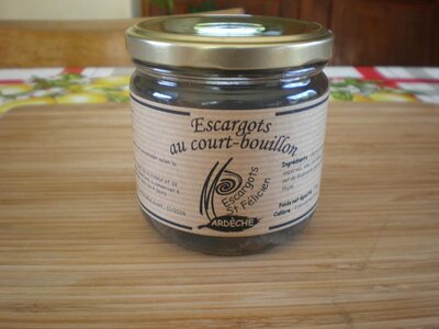 Escargots court-bouillon - 36 escargots très gros