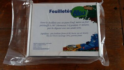 Feuilletés au bleu