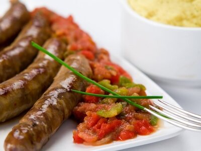 Saucisses confites 