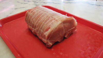 Rôti de porc avec os 1kg
