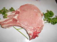 3 côte première porc