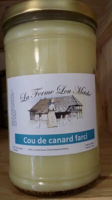 Cou de canard farci 30% foie gras