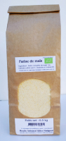 Farine complète de maïs bio par 500 gr