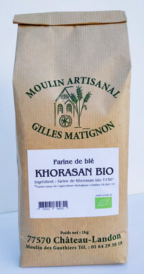 Farine de blé khorasan t150, cond.2 kg