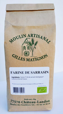Farine de sarrasin bio t130 en 1kg