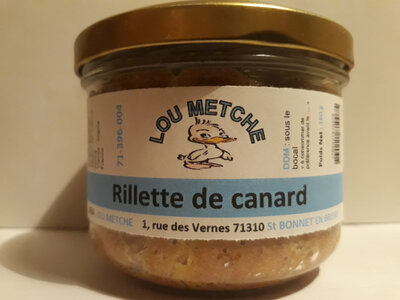 Rillettes de canard 180g