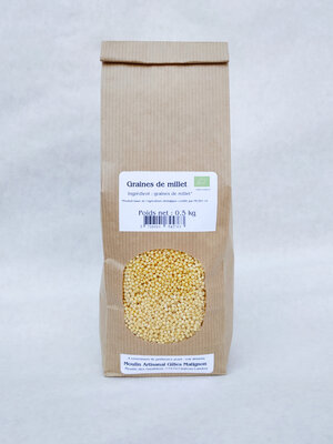 Graines de millet bio