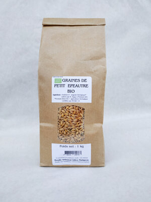 Graines de petit épeautre bio en 1 kg