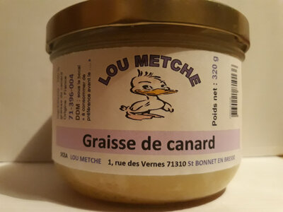 Graisse de canard