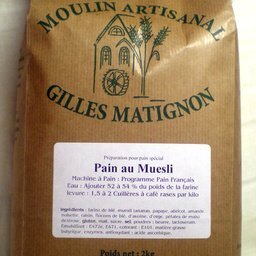 Mixe pain au muesli par 5 kg