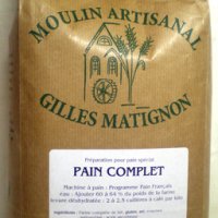 Mixe pain complet par 2 kg