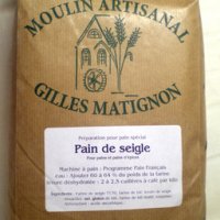Mixe pain de seigle par 2 kg