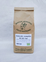 Semoule complète de blé dur bio 1 kg