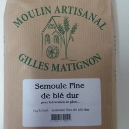 Semoule de blé dur - 2 kgs