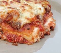 Lasagne, chorizo