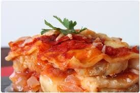 Lasagne jambon porto