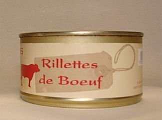 Rillettes de bœuf 190g