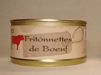 Fritonnettes de bœuf (Rillettes ail & persil) 190g
