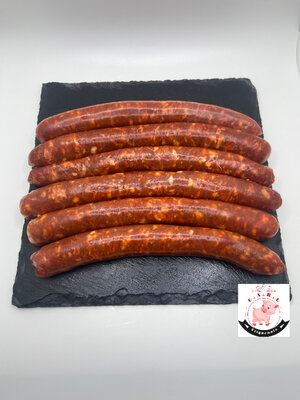 Merguez de porc x 6