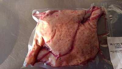 2 cuisses de canards gras