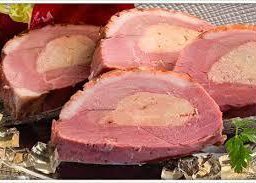 Magret four au foie gras