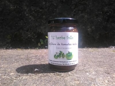 Confiture de tomate verte