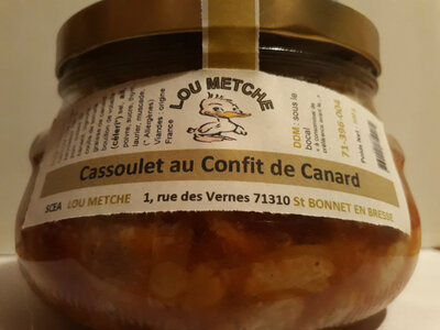 Cassoulet au confit de canard