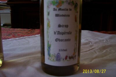 Sirop d'aspérule odorante
