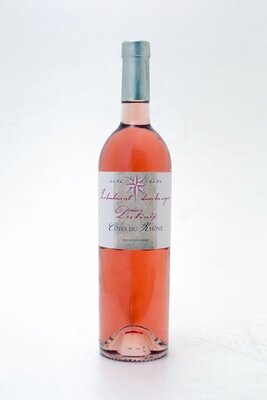 Rose 2014 côtes du rhône 'le bonheur est dans les vignes'
