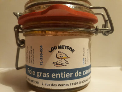 Foie gras entier canard 180g conserve