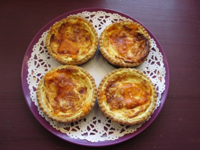 Quiche aux 3 fromages x 4