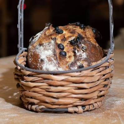 Pain blé semi complet aux raisins