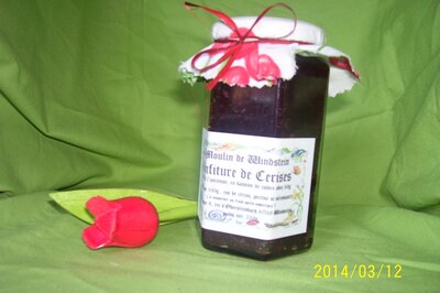 Confiture de cerises