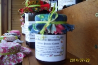 Confiture de pomme-cassis