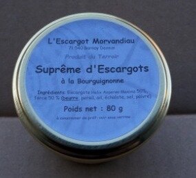 Suprême d'escargots à la bourguignonne